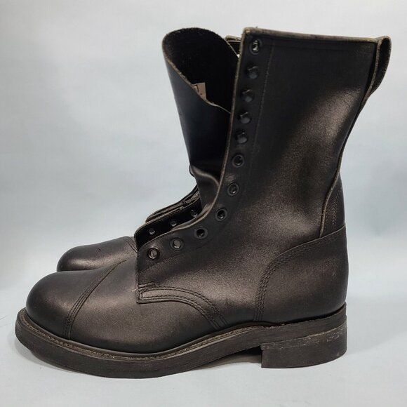 Vintage BILTRITE ANSI Z41.1-1991/75  Leather Combat Boots Steel Toe 11.5 NOS - Picture 5 of 12